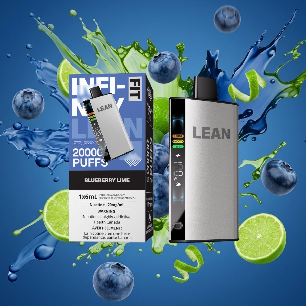 infinity lean fit 20k disposable vape blueberry lime flavor.jpg infinity lean fit 20k disposable vape blueberry lime flavor.jpg