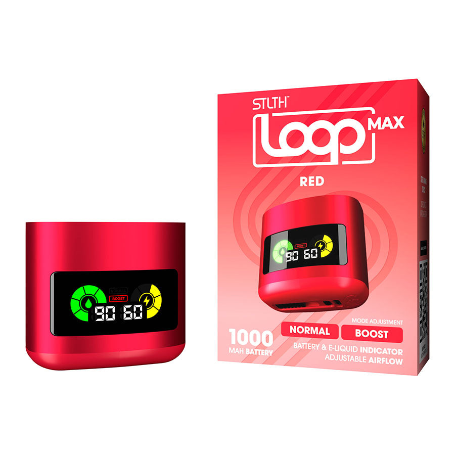 stlth loop max closed pod device red.jpg stlth loop max closed pod device red.jpg
