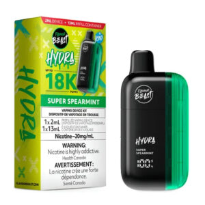 super spearmint iced flavour beast hydra 18k disposable vape.jpg